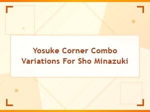 Sho vs Yosuke: Corner Combo Variations